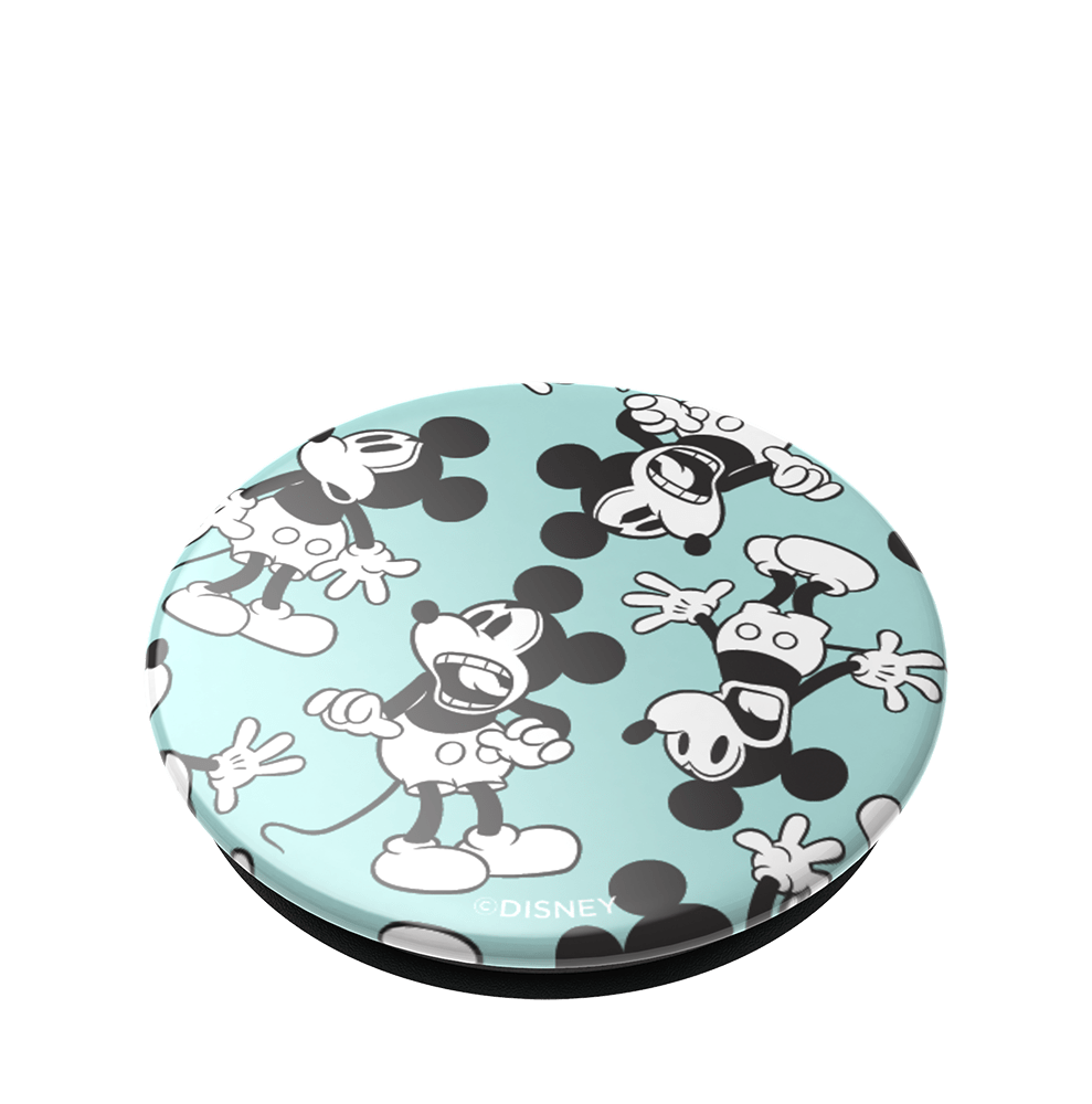 PopSockets PopGrip Peekaboo Mickey Mint Pattern