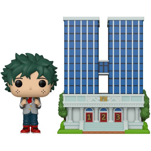 My Hero Academia U.A. High School with Deku Funko Pop! Town