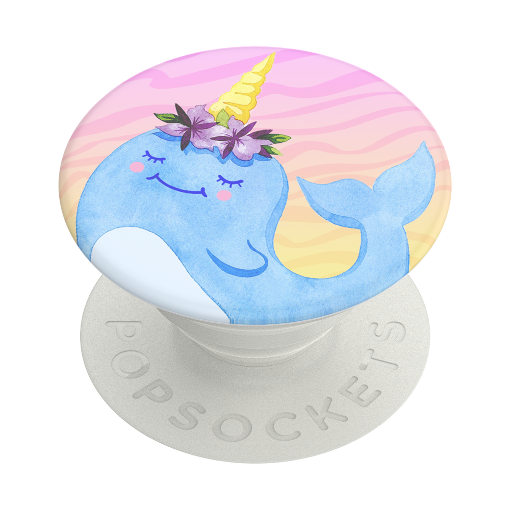 PopSockets PopGrip Narwhal Princess