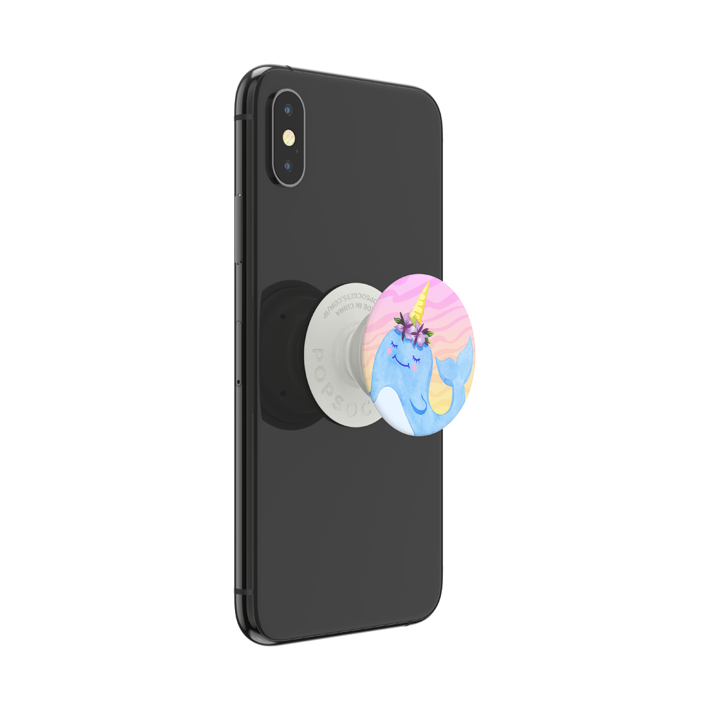 PopSockets PopGrip Narwhal Princess