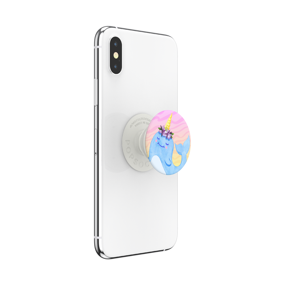 PopSockets PopGrip Narwhal Princess