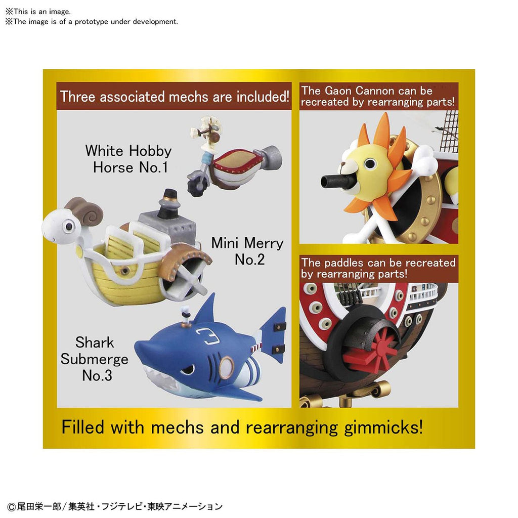 One Piece Thousand Sunny Land Of Wano Ver. Sailing Ship Collection Model Kit - Bandai Hobby Gunpla