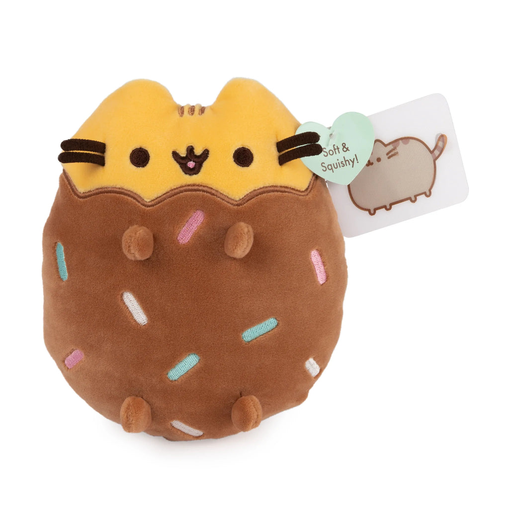 GUND Pusheen Chocolate Dipped Cookie Squisheen 6 in