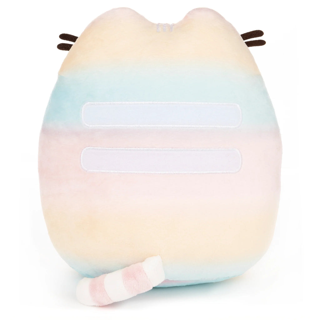 GUND Rainbow Ombre Pusheen Plushie 9.5 in