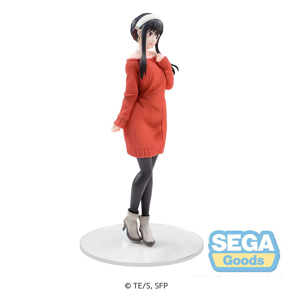 Spy x Family Yor Forger Plain Clothes Premium Figure Statue – Sega PVC Collectible