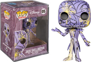 Nightmare Before Christmas Jack Skellington Artist Series Funko Pop! Vinyl Figure #05 with Protector Case