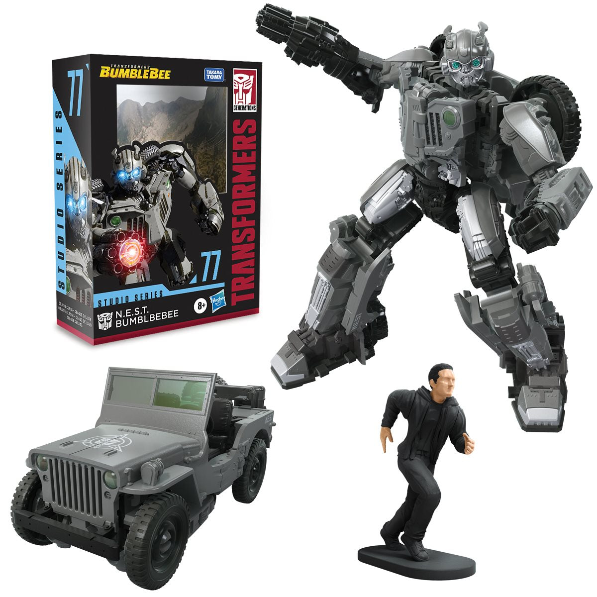 Hasbro Transformers Studio Series 77 Deluxe N.E.S.T. Bumblebee - Exclusive