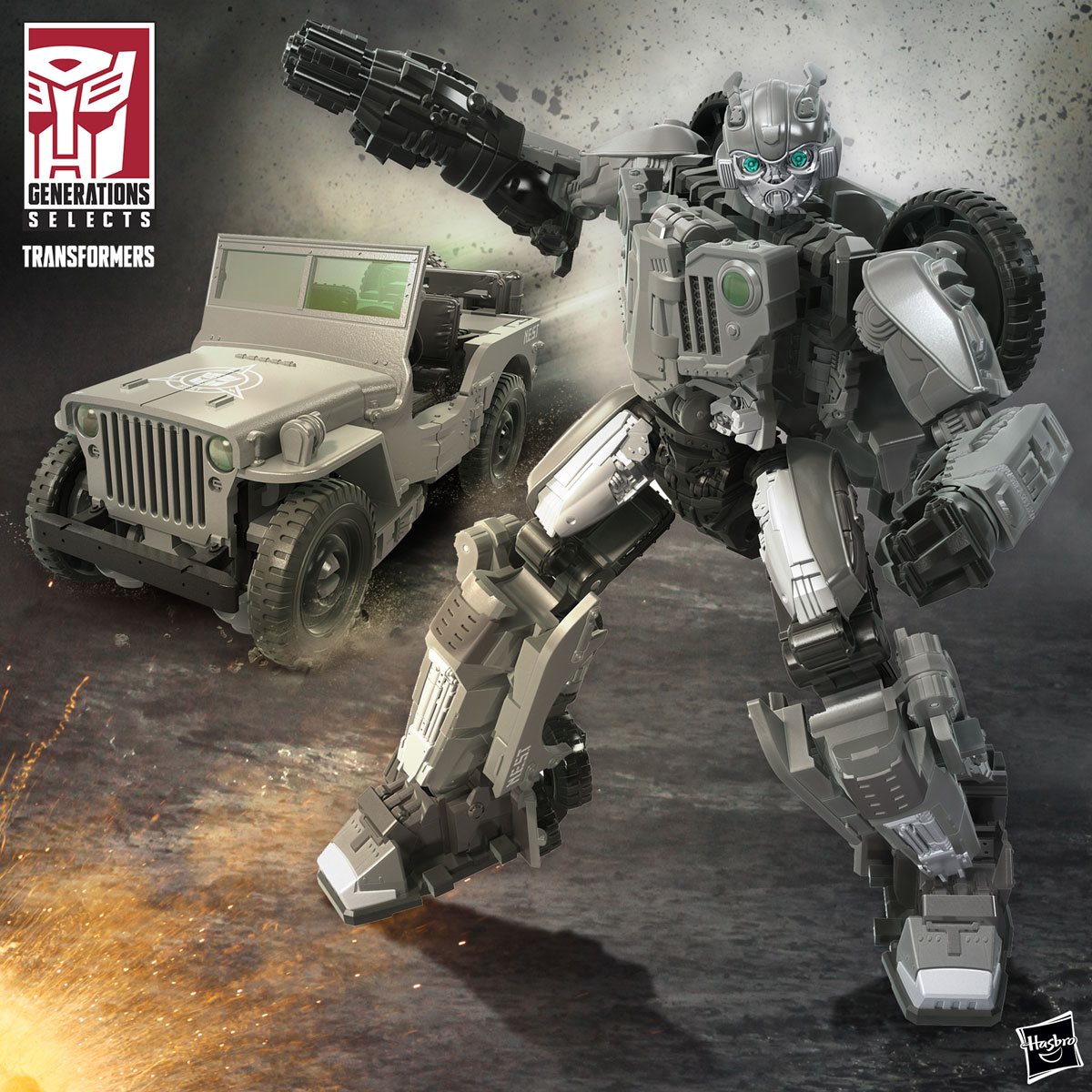 Transformers Studio Series 77 – Action Figure Bumblebee N.E.S.T. (Deluxe, 12,7 Cm) – Da Robot A Jeep