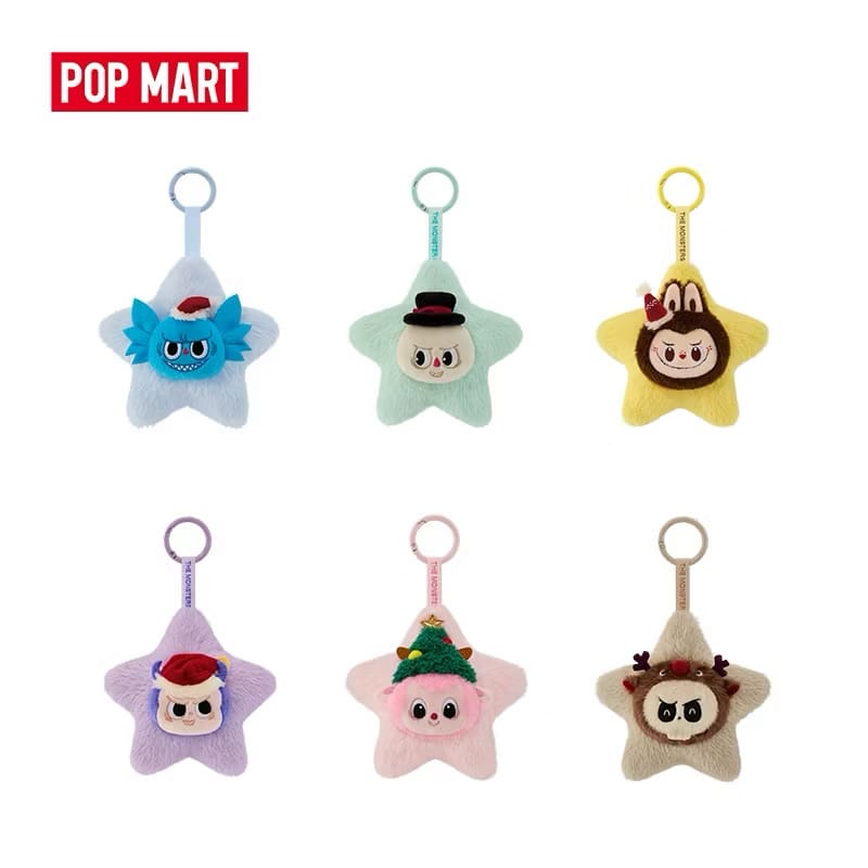 Pop Mart The Monsters Classic Series – Labubu Sparkly Plush Pendant Blind Box (WHOLE BOX)