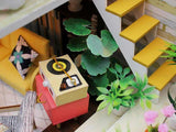 Cynthia's Holiday Wooden DIY Miniature Dollhouse Kit