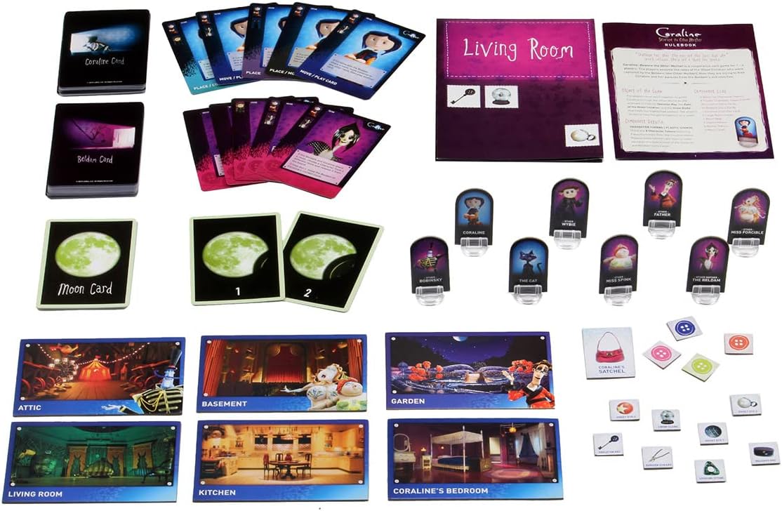 Coraline Beware the Other Mother Board Game