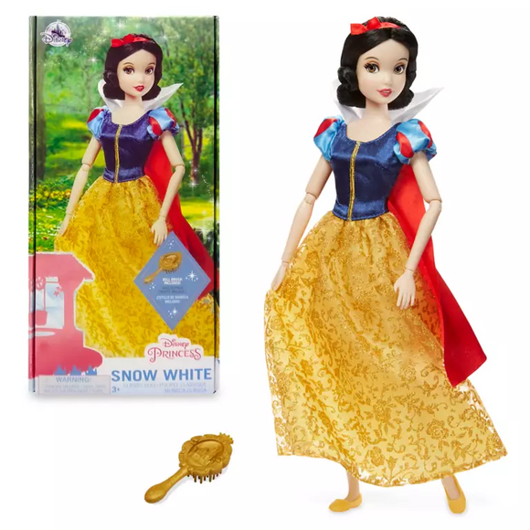 Disney Store Snow White Classic Doll – 11 1/2'' 2022 New Packaging