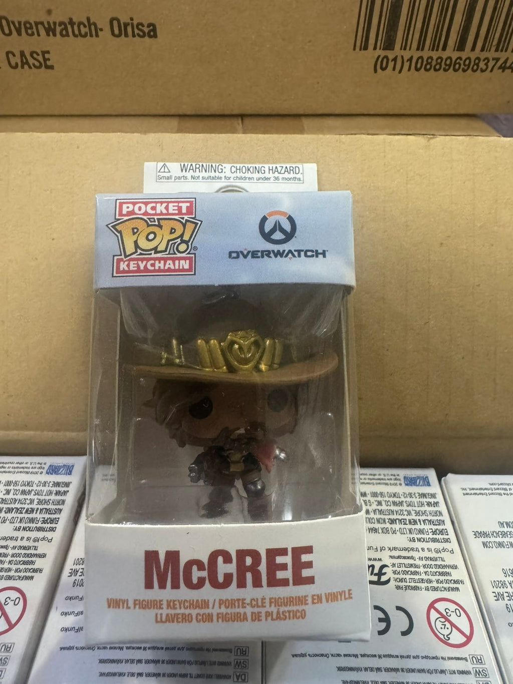 Funko Overwatch McCree Pocket Pop keychain vinyl collectible