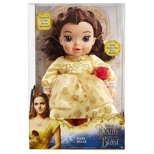 Disney Beauty and Beast Deluxe Belle Baby Doll - Brunette