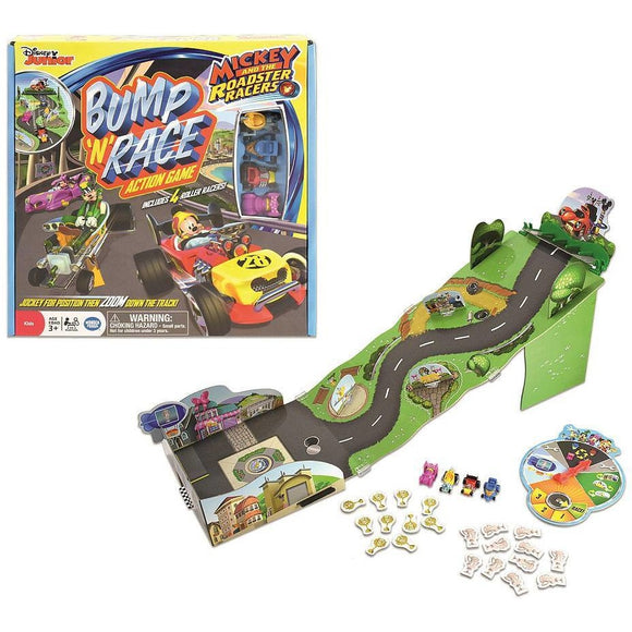 Disney Junior Mickey and the Roadster Racers Bump 'N' Race Action Game