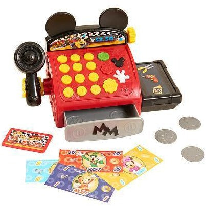 Disney Junior Mickey and the Roadster Racers Cash Register - 10 Piece