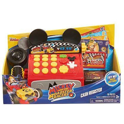 Disney Junior Mickey and the Roadster Racers Cash Register - 10 Piece