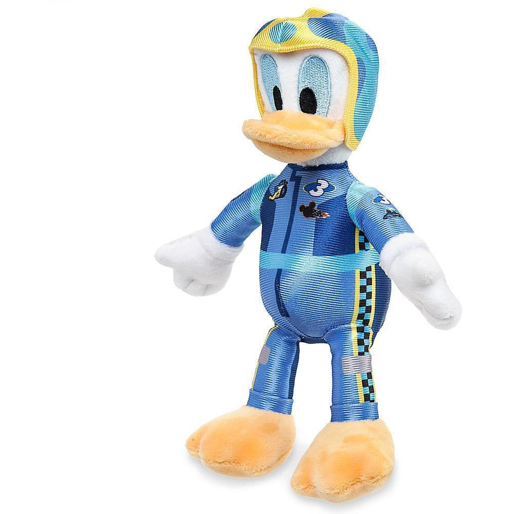 Donald Duck Plush - Mickey and the Roadster Racers - Small - 8 3/4''