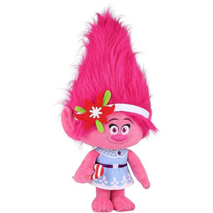 Holiday Greeter DreamWorks Trolls Poppy Plush with Candy Cane