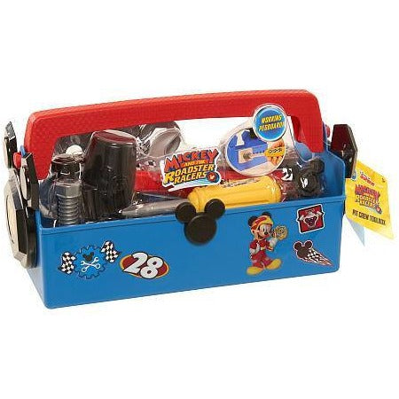 Disney Junior Mickey and the Roadster Racers Pit Crew Toolbox - 23 Piece