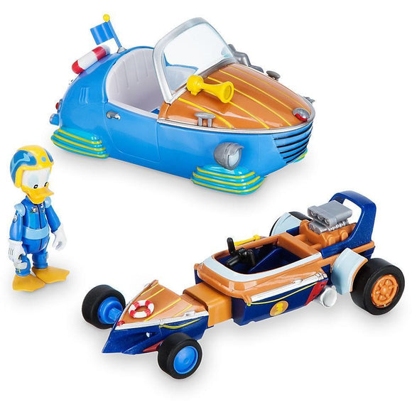 Donald Duck Transforming Pullback Racer - Mickey and the Roadster Racers