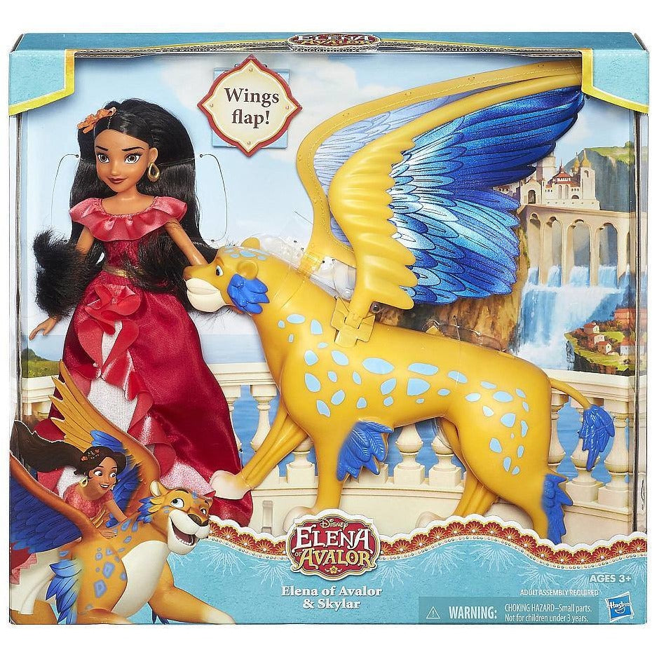 Elena of Avalor and Skylar Doll