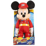 Disney Junior Mickey and the Roadster Racers Musical Stuffed Mickey - Tan