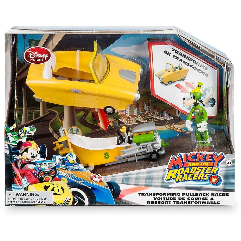 Goofy Transforming Pullback Racer - Mickey and the Roadster Racers