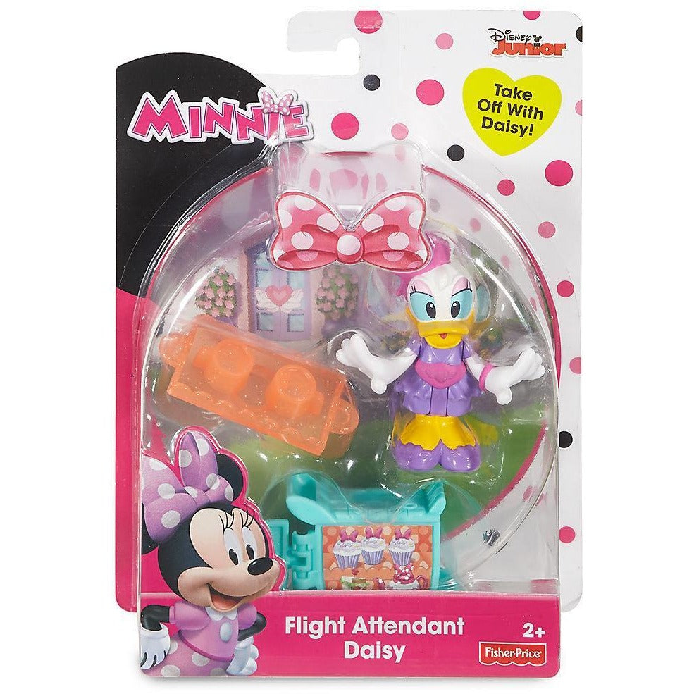 Flight Attendant Daisy Duck Action Figure - Minnie's Happy Helpers