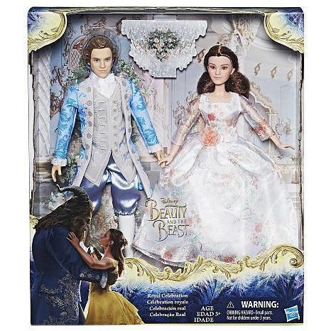 Disney Beauty and the Beast Live Action Royal Celebration Princess Doll - Belle and Beast