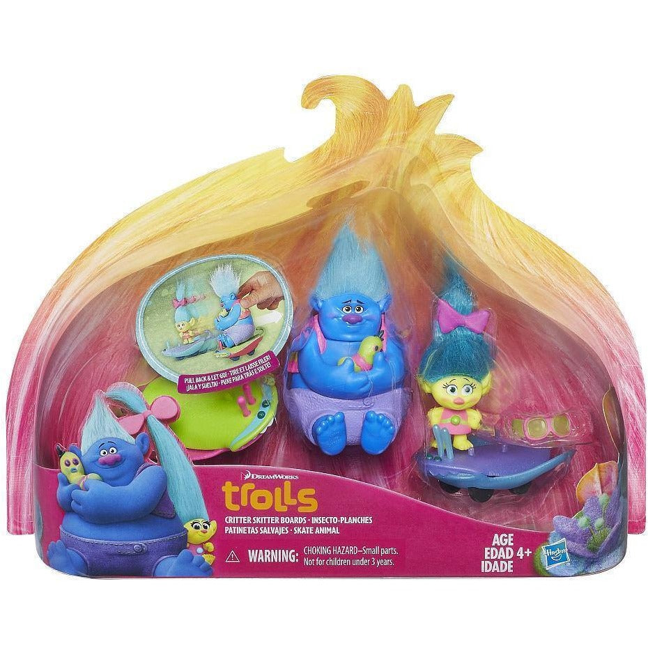 DreamWorks Trolls Critter Skitter Boards Playset