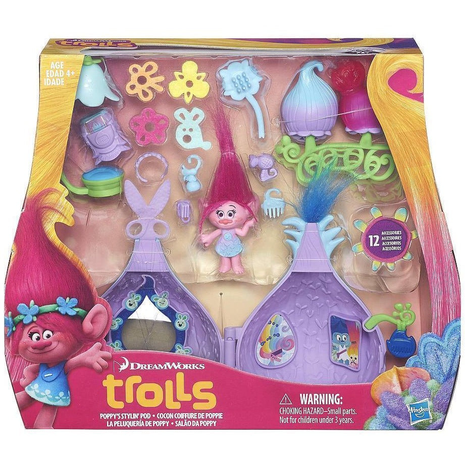 DreamWorks Trolls Poppy's Stylin' Pod Playset