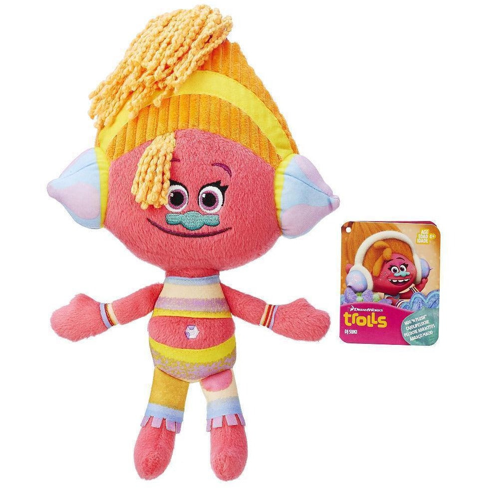 Dream Works Trolls 12 inch Hug 'N Plush Doll - DJ Suki