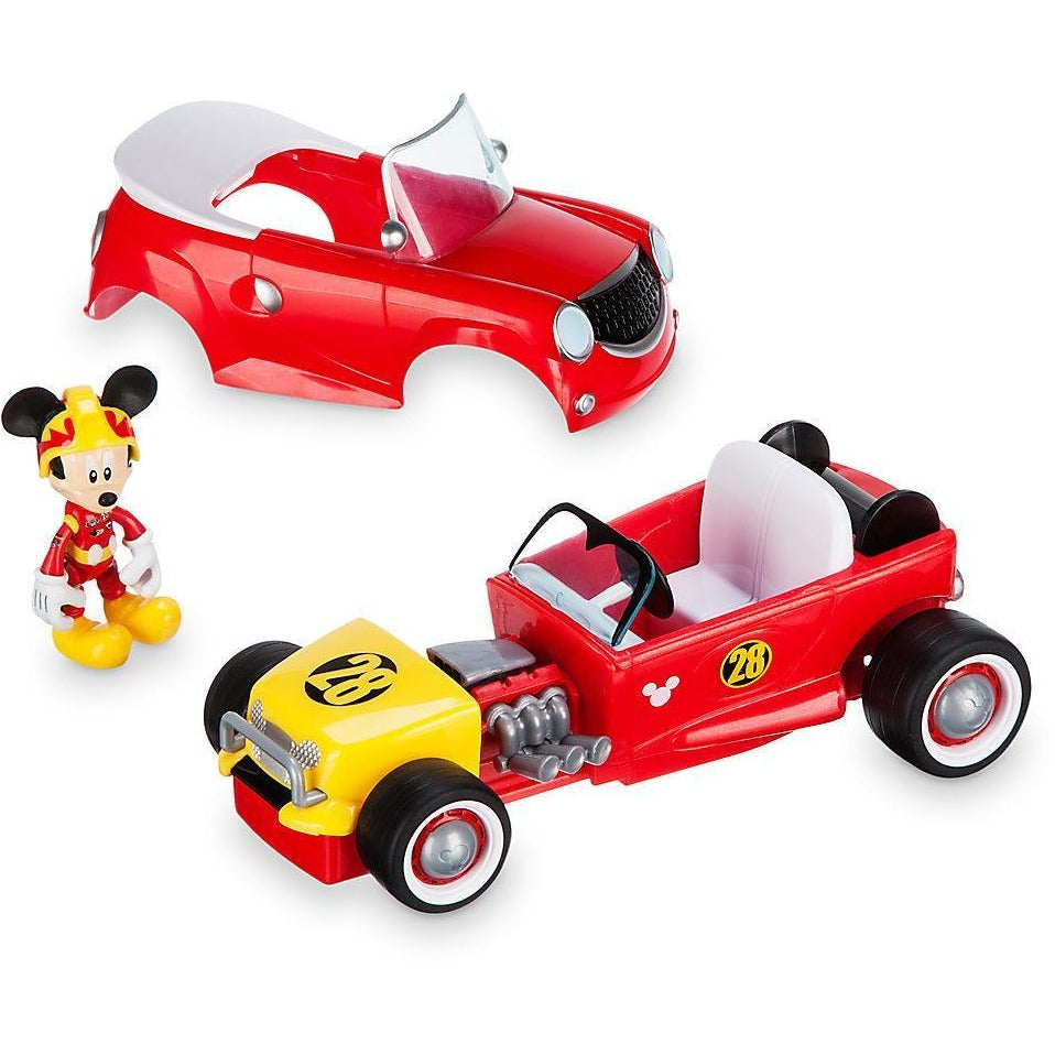 Mickey Mouse Transforming Pullback Racer - Mickey and the Roadster Racers