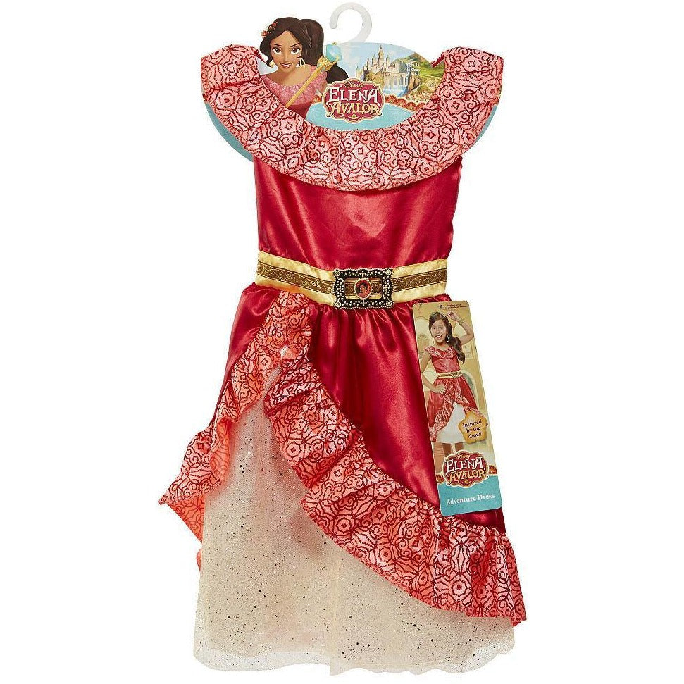 Disney Elena of Avalor Adventure Dress - Child Size 4-6 X