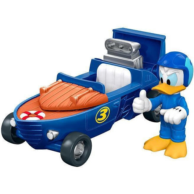 Fisher-Price Disney Mickey and The Roadster Racers 2-in-1 Cabin Cruiser- Donald