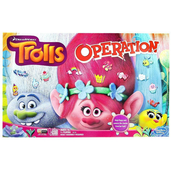 DreamWorks Trolls Edition Operation Game