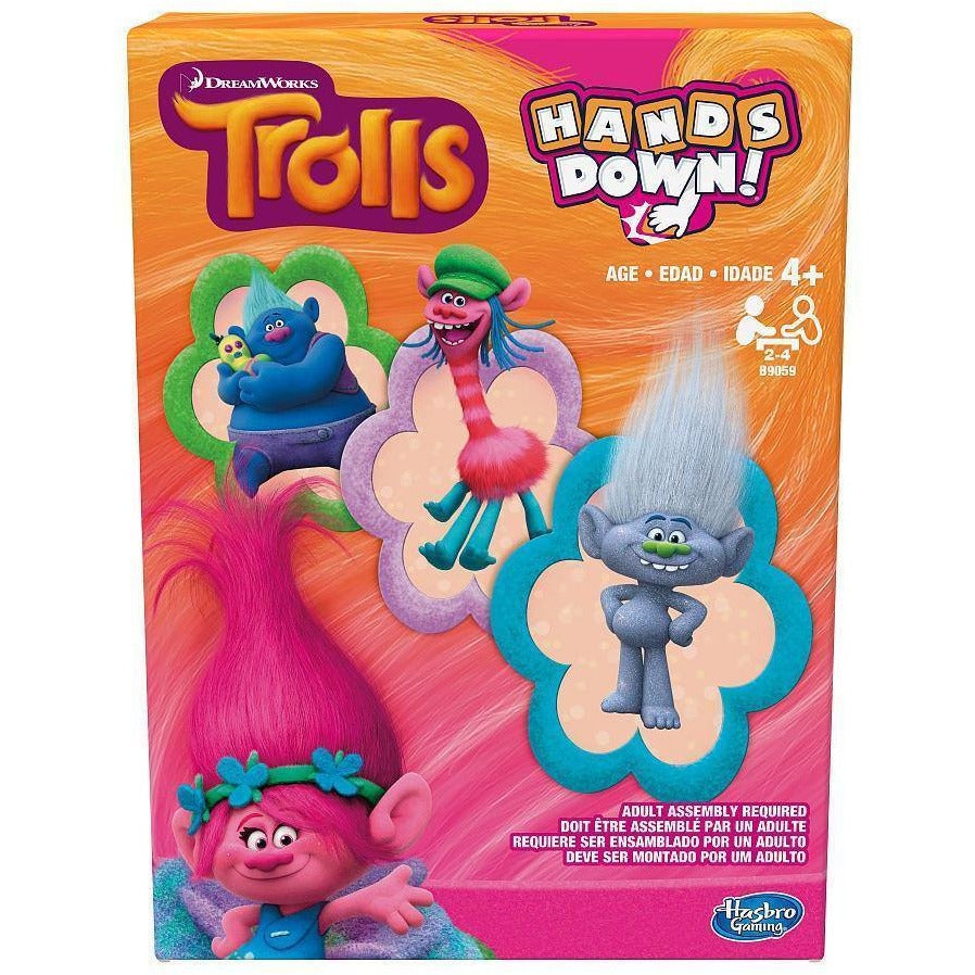 Hands Down Game DreamWorks Trolls Edition