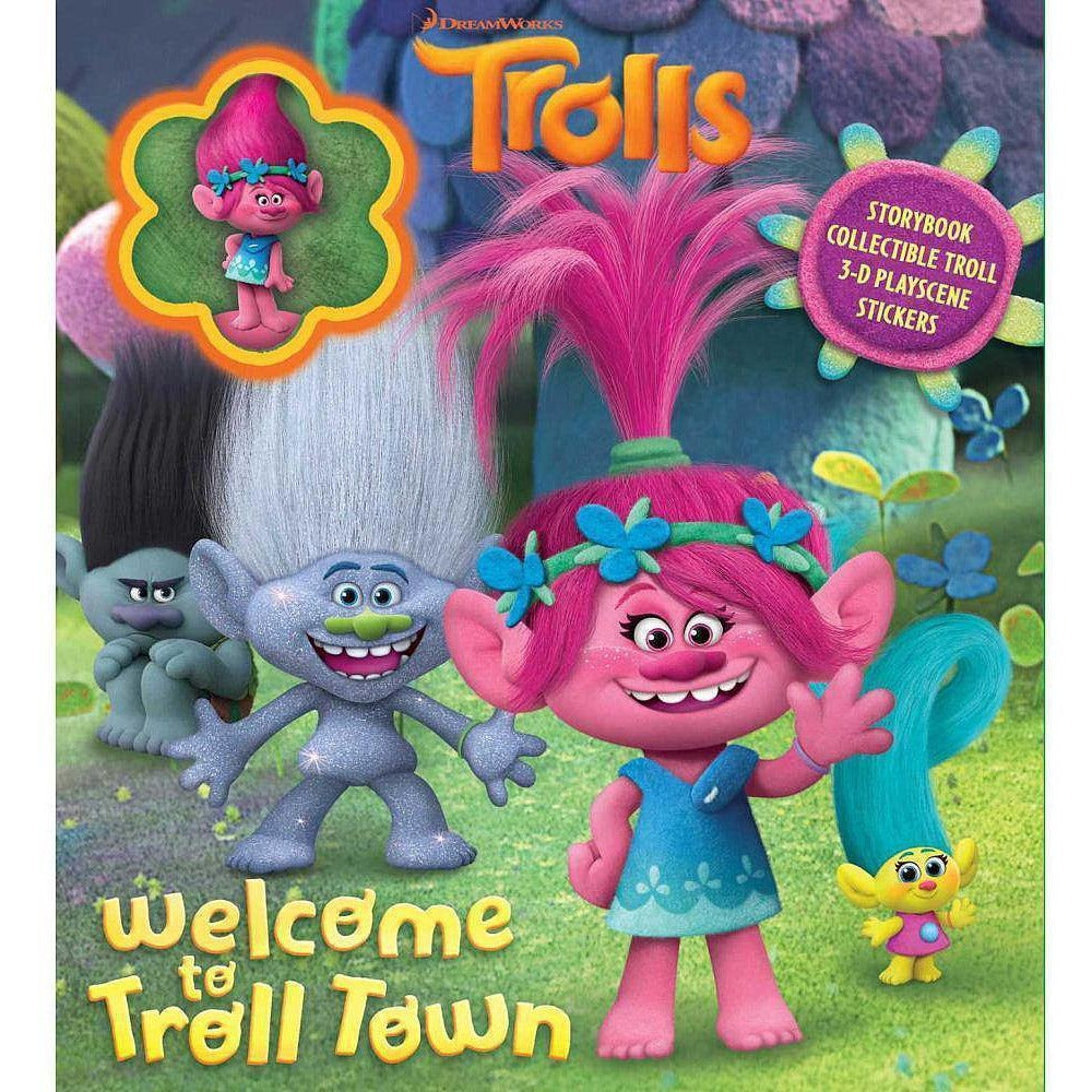 DreamWorks Trolls Welcome to Troll Town Storybook