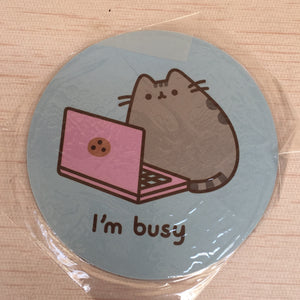 Pusheen I'm Busy Mouse Pad