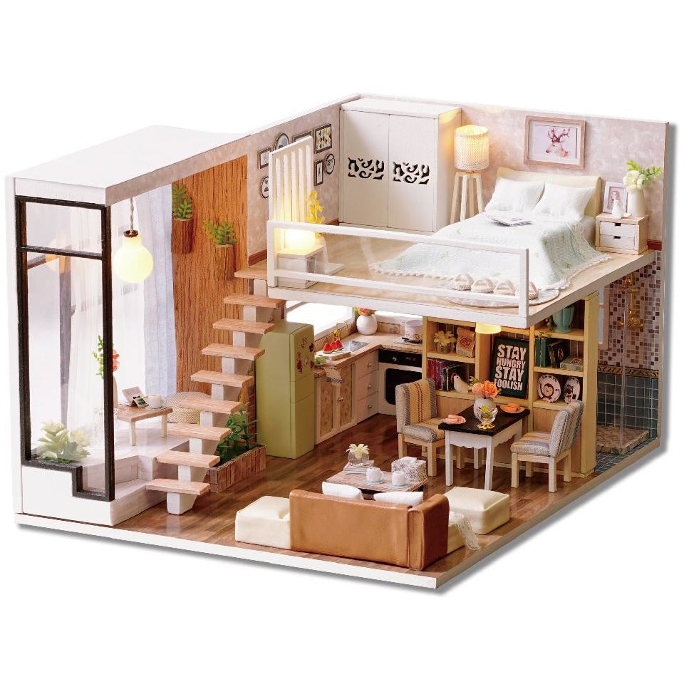 Waiting For The Time DIY Medium Dollhouse
