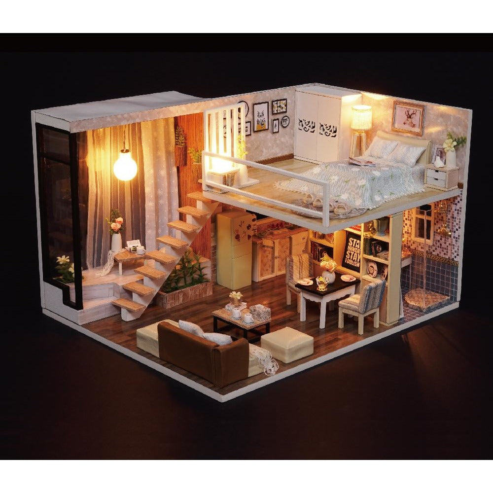 Waiting For The Time DIY Medium Dollhouse