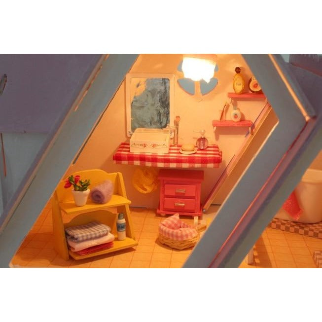 My Little House Pink DIY Miniature Dollhouse