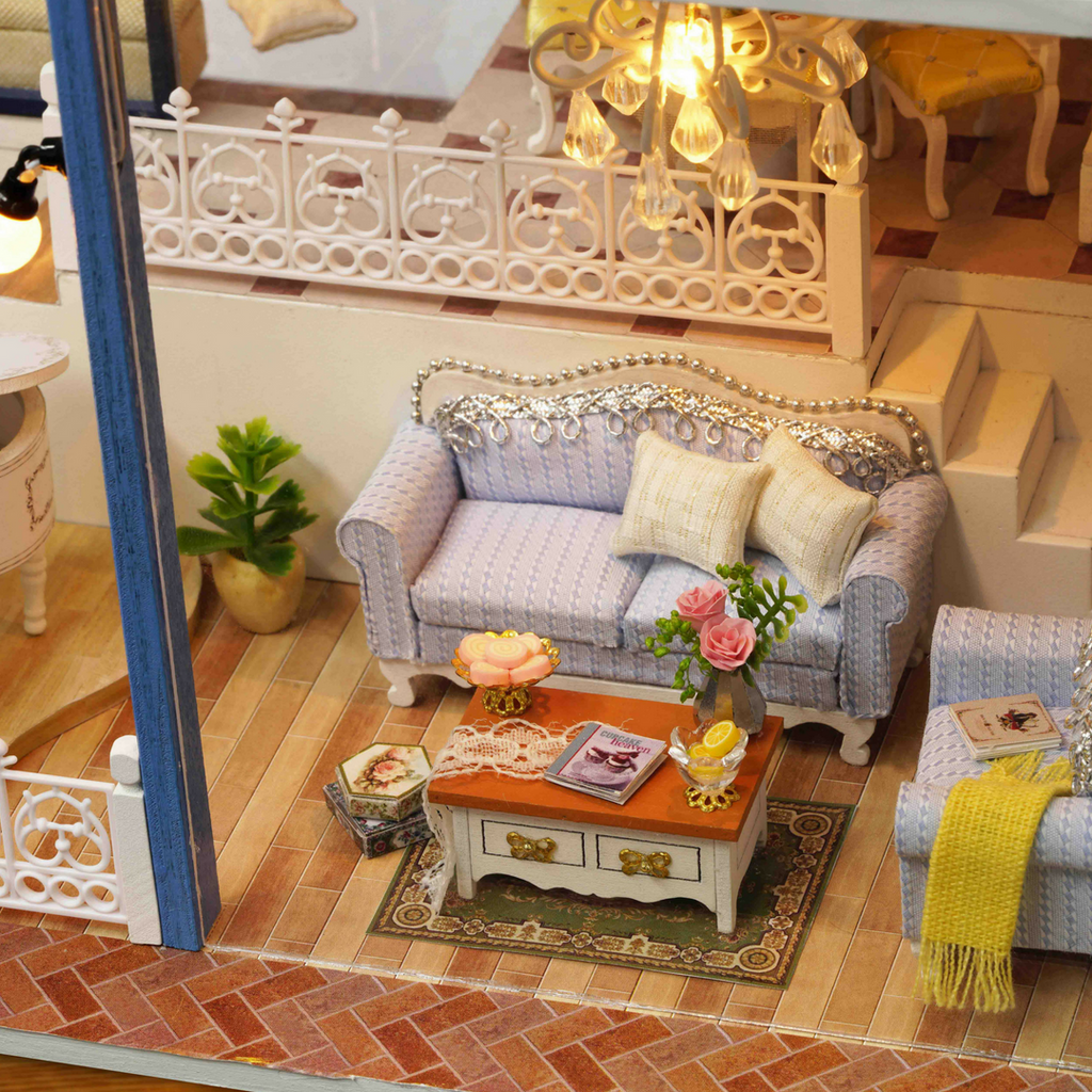 Seattle Yellow Car DIY Large Dollhouse