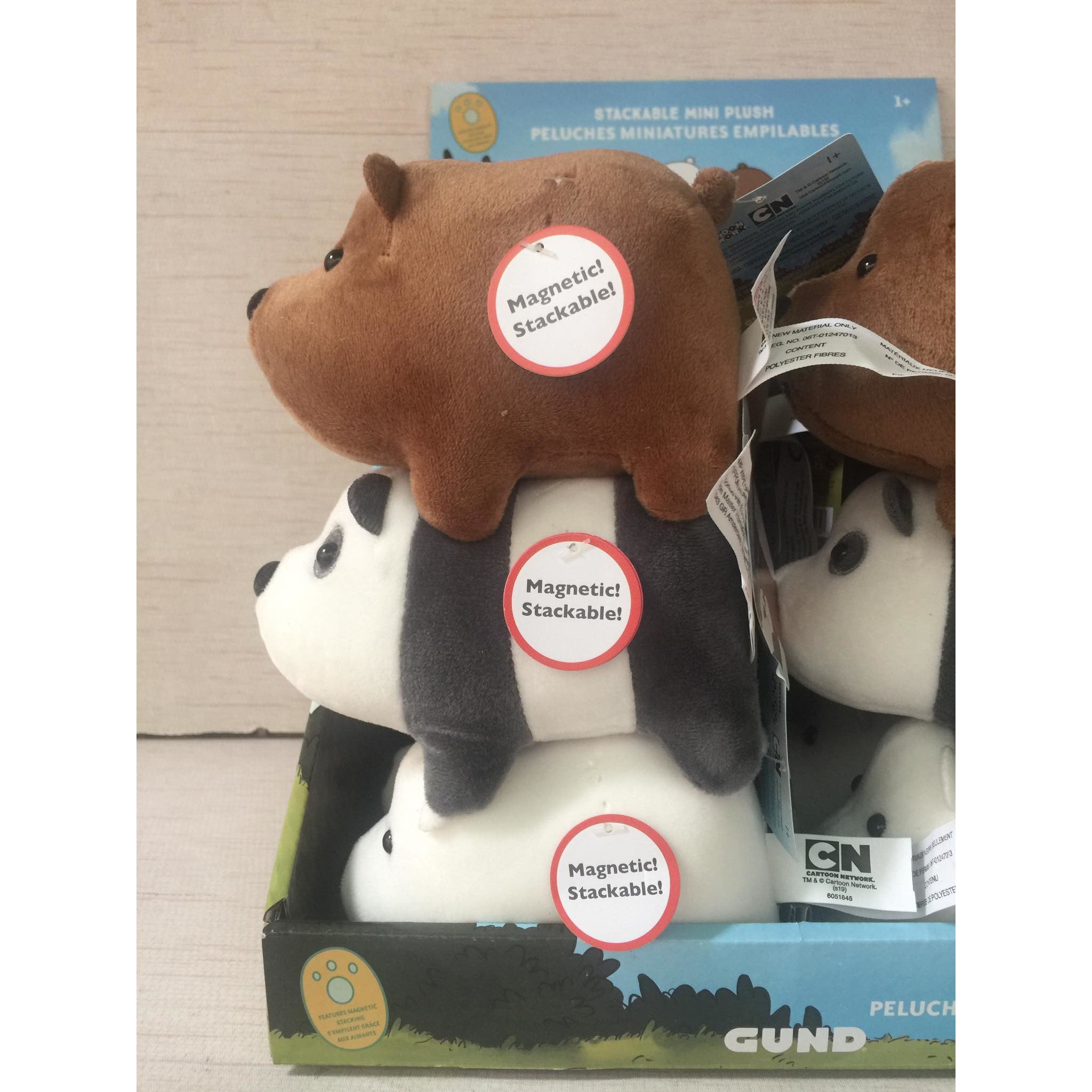 We bare bears magnet plush discount