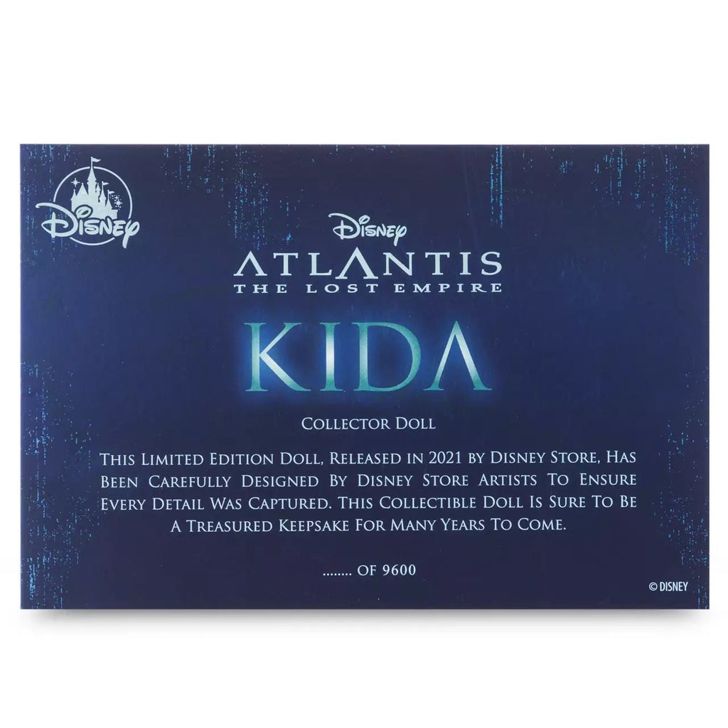 Kida Limited Edition Doll: Disney Atlantis: The Lost Empire 17'