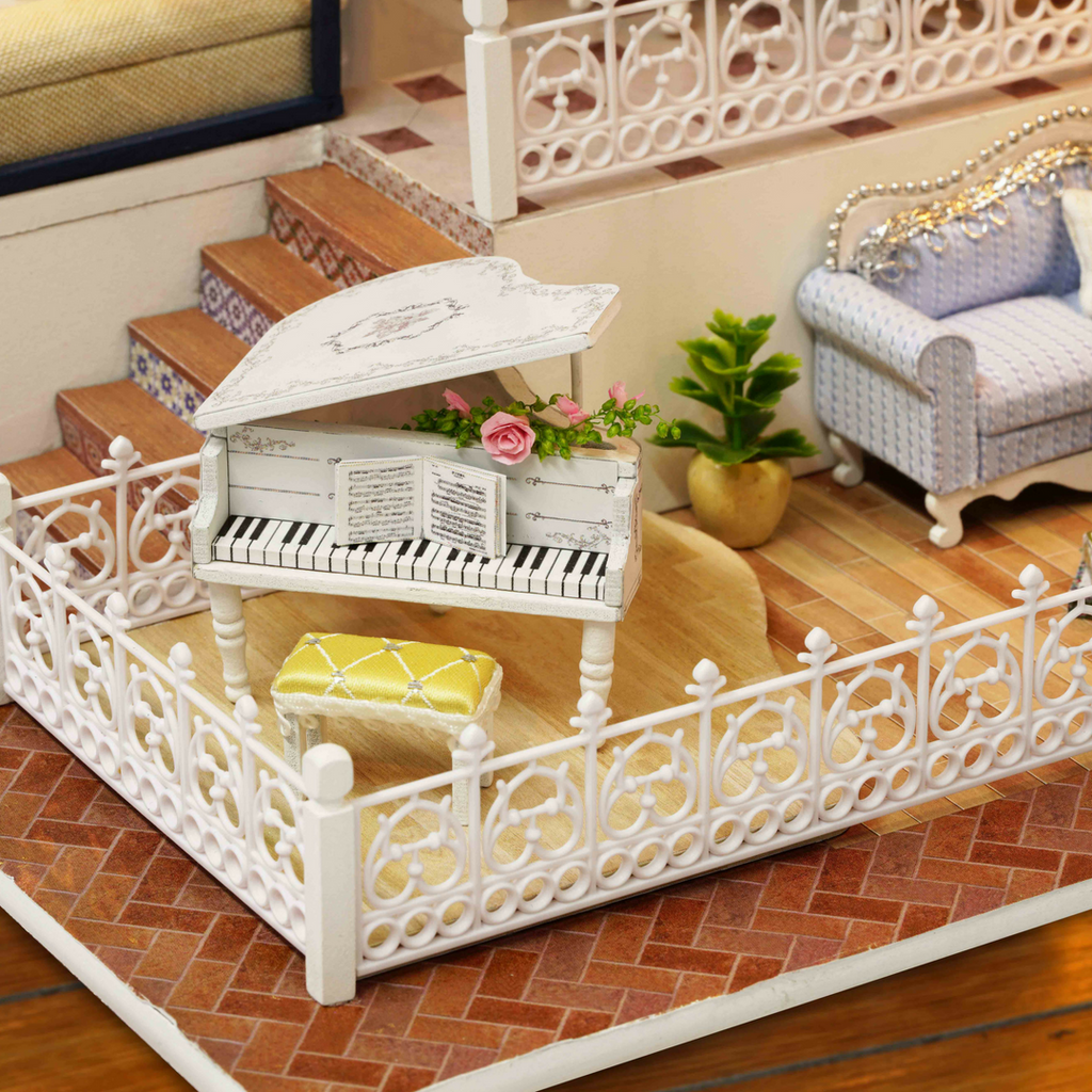 Seattle Yellow Car DIY Large Dollhouse