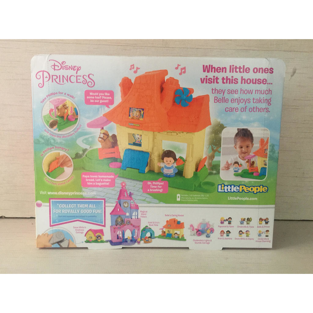 Beauty and the Beast Little People Belle's Caring House Playset