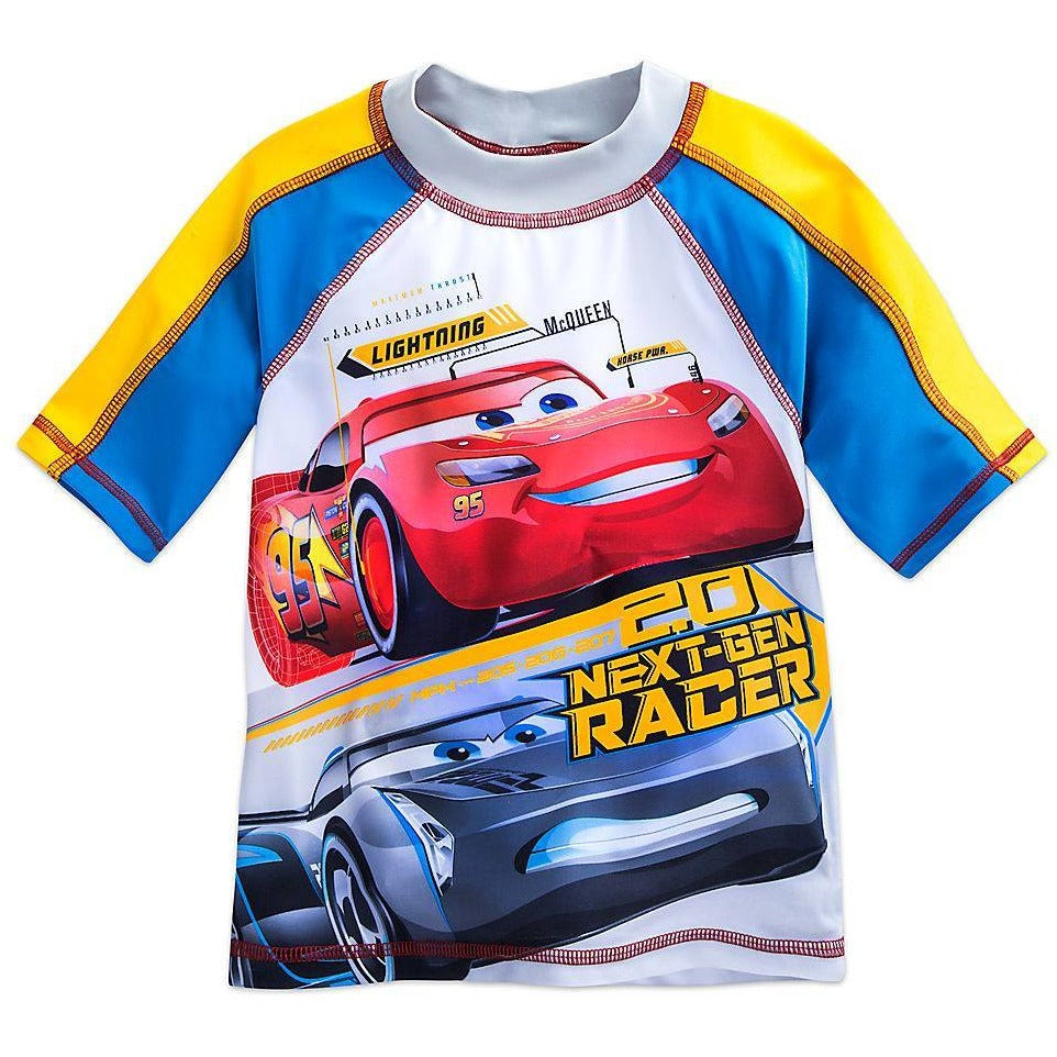 Lightning McQueen Rash Guard for Boys