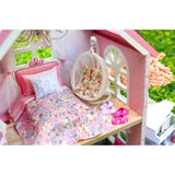 Pink Cherry Blossoms TOTORO Version DIY Large Dollhouse